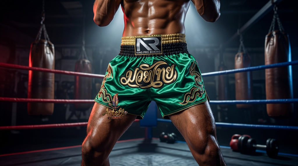 🥊 Muay Thai Shorts Kickboxing MMA Fight Shorts for Men Women Kids – Thai Boxing Training Gear, Breathable Quick Dry Martial Arts Combat Shorts