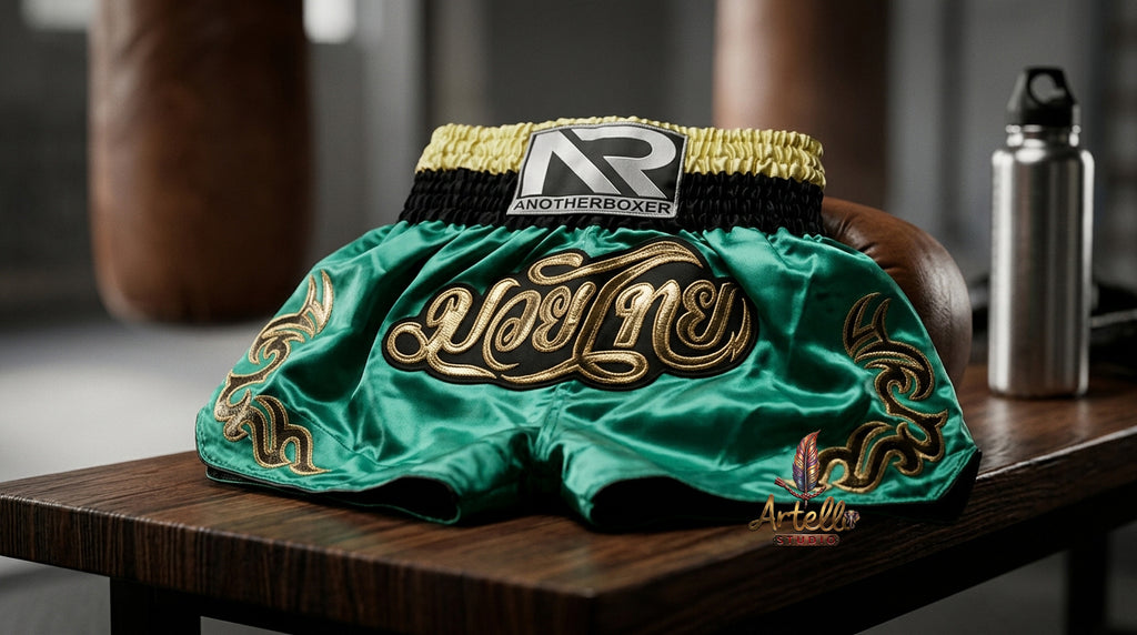 🥊 Muay Thai Shorts Kickboxing MMA Fight Shorts for Men Women Kids – Thai Boxing Training Gear, Breathable Quick Dry Martial Arts Combat Shorts