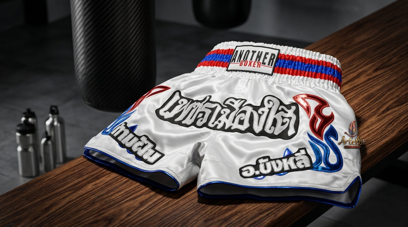 🥊 Muay Thai Shorts Kickboxing MMA Fight Shorts for Men Women Kids – Thai Boxing Training Gear, Breathable Quick Dry Martial Arts Combat Shorts