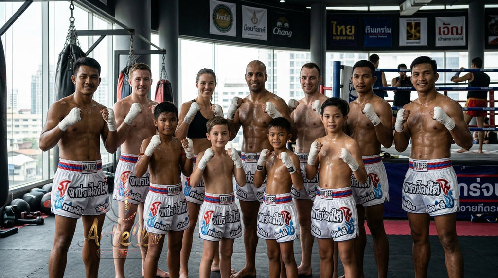 🥊 Muay Thai Shorts Kickboxing MMA Fight Shorts for Men Women Kids – Thai Boxing Training Gear, Breathable Quick Dry Martial Arts Combat Shorts