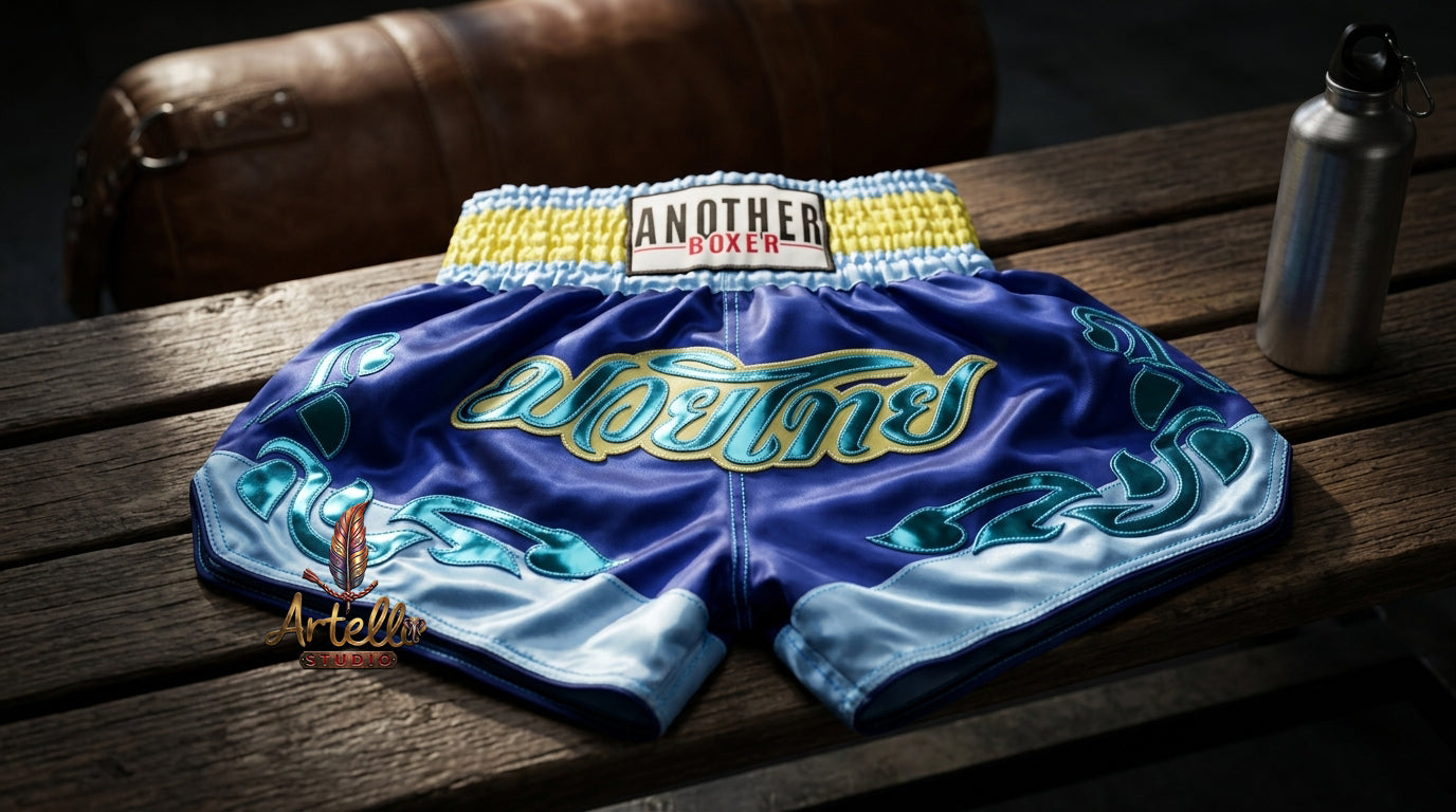 🥊 Muay Thai Shorts Kickboxing MMA Fight Shorts for Men Women Kids – Thai Boxing Training Gear, Breathable Quick Dry Martial Arts Combat Shorts