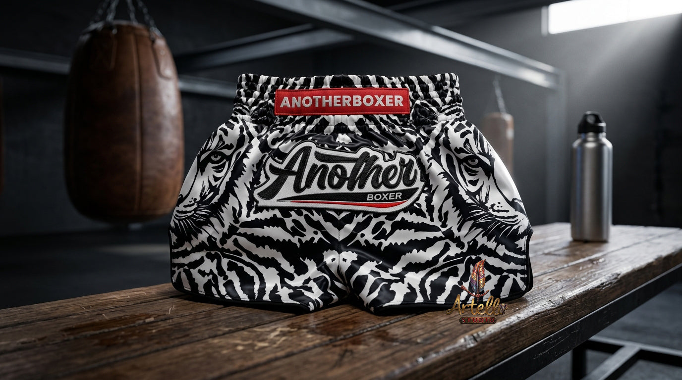 🥊 Muay Thai Shorts Kickboxing MMA Fight Shorts for Men Women Kids – Thai Boxing Training Gear, Breathable Quick Dry Martial Arts Combat Shorts