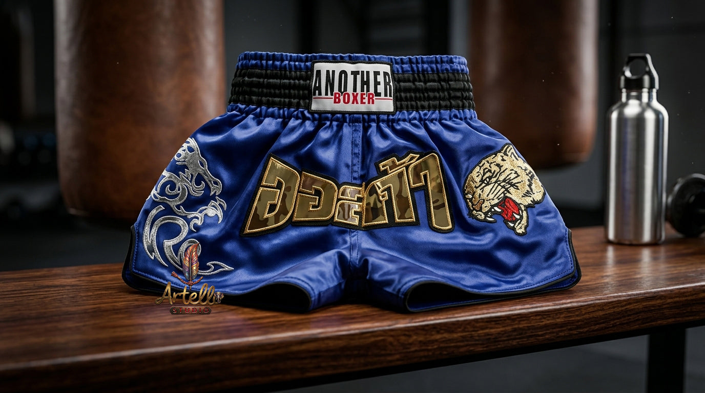 🥊 Muay Thai Shorts Kickboxing MMA Fight Shorts for Men Women Kids – Thai Boxing Training Gear, Breathable Quick Dry Martial Arts Combat Shorts