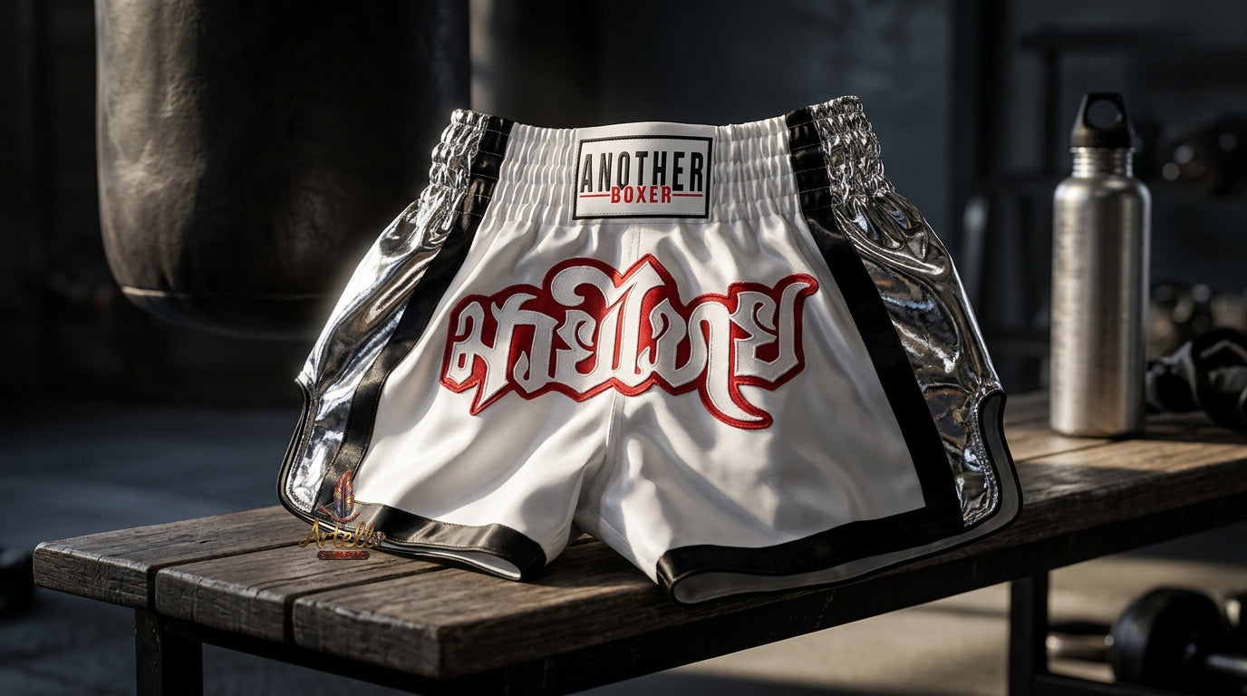 🥊 Muay Thai Shorts Kickboxing MMA Fight Shorts for Men Women Kids – Thai Boxing Training Gear, Breathable Quick Dry Martial Arts Combat Shorts