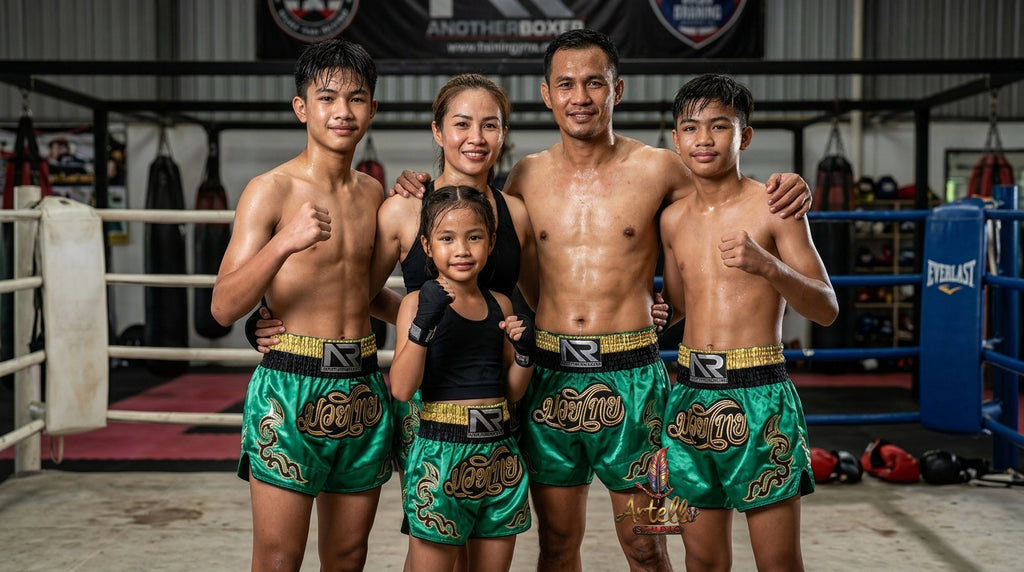 🥊 Muay Thai Shorts Kickboxing MMA Fight Shorts for Men Women Kids – Thai Boxing Training Gear, Breathable Quick Dry Martial Arts Combat Shorts