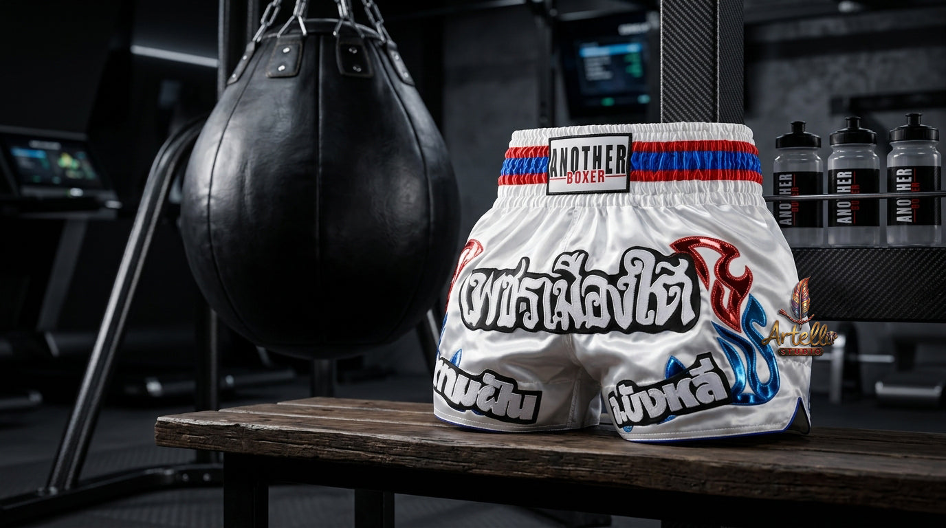 🥊 Muay Thai Shorts Kickboxing MMA Fight Shorts for Men Women Kids – Thai Boxing Training Gear, Breathable Quick Dry Martial Arts Combat Shorts