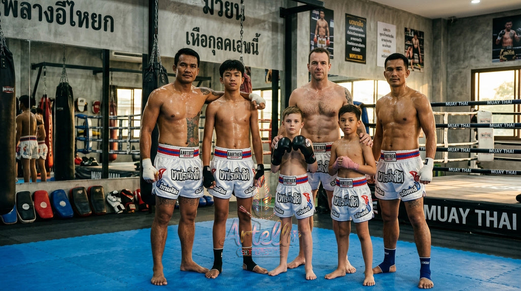 🥊 Muay Thai Shorts Kickboxing MMA Fight Shorts for Men Women Kids – Thai Boxing Training Gear, Breathable Quick Dry Martial Arts Combat Shorts