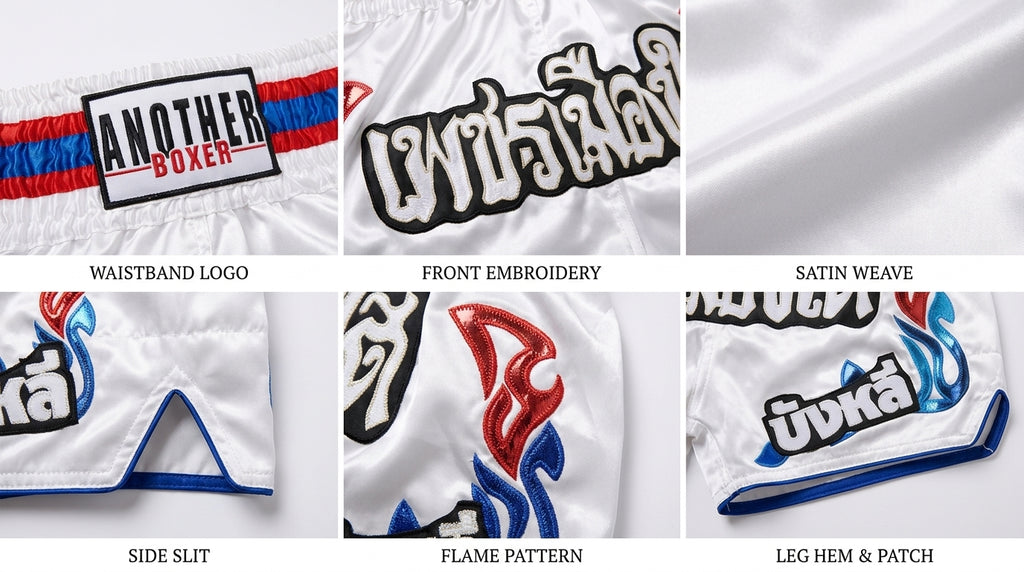 🥊 Muay Thai Shorts Kickboxing MMA Fight Shorts for Men Women Kids – Thai Boxing Training Gear, Breathable Quick Dry Martial Arts Combat Shorts