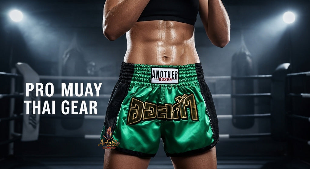 🥊 Muay Thai Shorts Kickboxing MMA Fight Shorts for Men Women Kids – Thai Boxing Training Gear, Breathable Quick Dry Martial Arts Combat Shorts