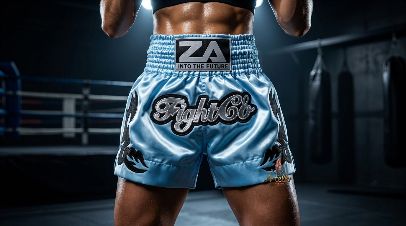 🥊 Muay Thai Shorts Kickboxing MMA Fight Shorts for Men Women Kids – Thai Boxing Training Gear, Breathable Quick Dry Martial Arts Combat Shorts