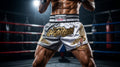 🥊 Muay Thai Shorts Kickboxing MMA Fight Shorts for Men Women Kids – Thai Boxing Training Gear, Breathable Quick Dry Martial Arts Combat Shorts