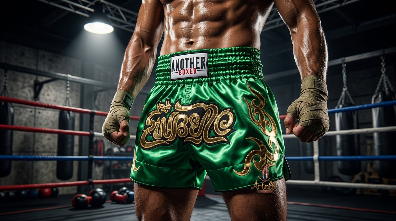 🥊 Muay Thai Shorts Kickboxing MMA Fight Shorts for Men Women Kids – Thai Boxing Training Gear, Breathable Quick Dry Martial Arts Combat Shorts