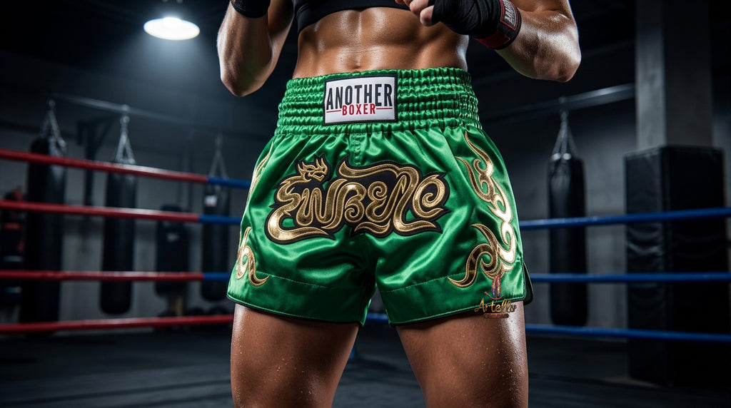 🥊 Muay Thai Shorts Kickboxing MMA Fight Shorts for Men Women Kids – Thai Boxing Training Gear, Breathable Quick Dry Martial Arts Combat Shorts