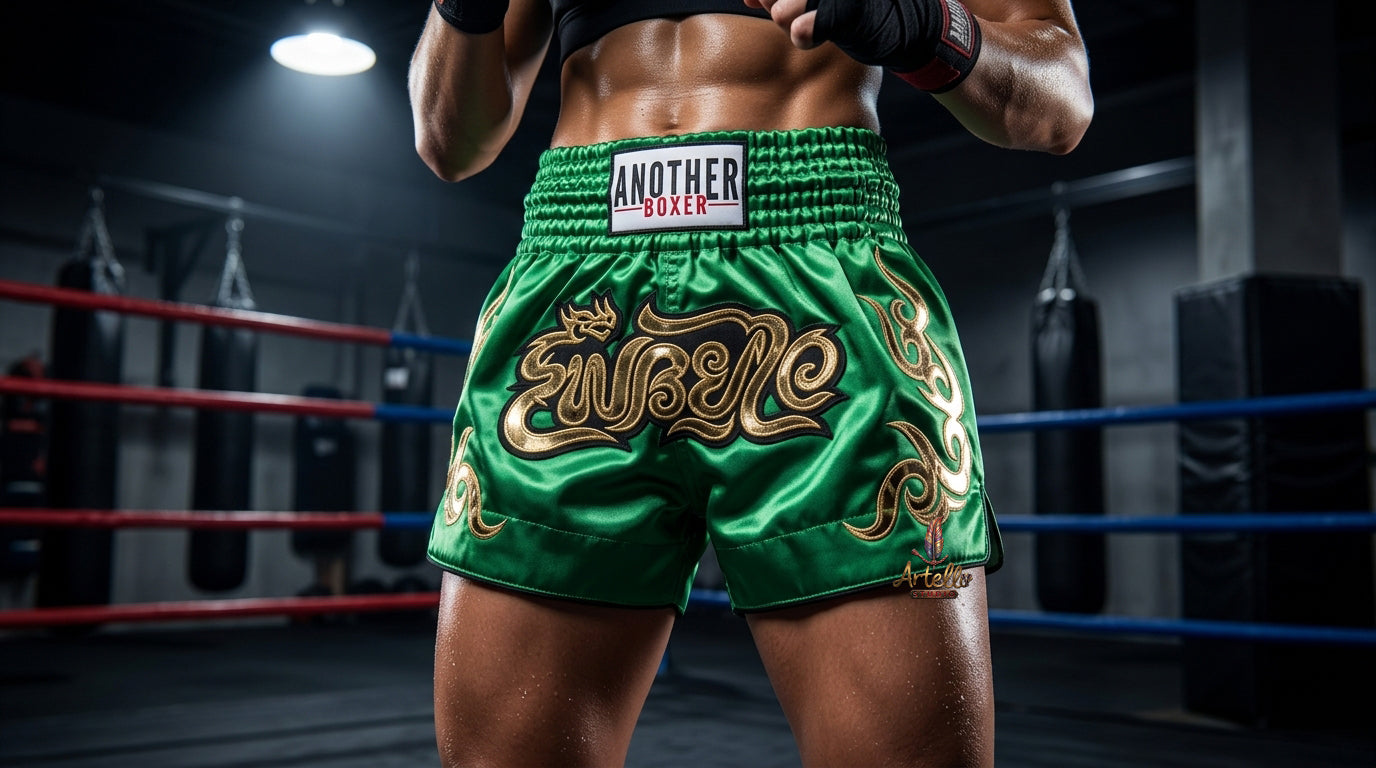 🥊 Muay Thai Shorts Kickboxing MMA Fight Shorts for Men Women Kids – Thai Boxing Training Gear, Breathable Quick Dry Martial Arts Combat Shorts
