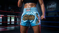 🥊 Muay Thai Shorts Kickboxing MMA Fight Shorts for Men Women Kids – Thai Boxing Training Gear, Breathable Quick Dry Martial Arts Combat Shorts
