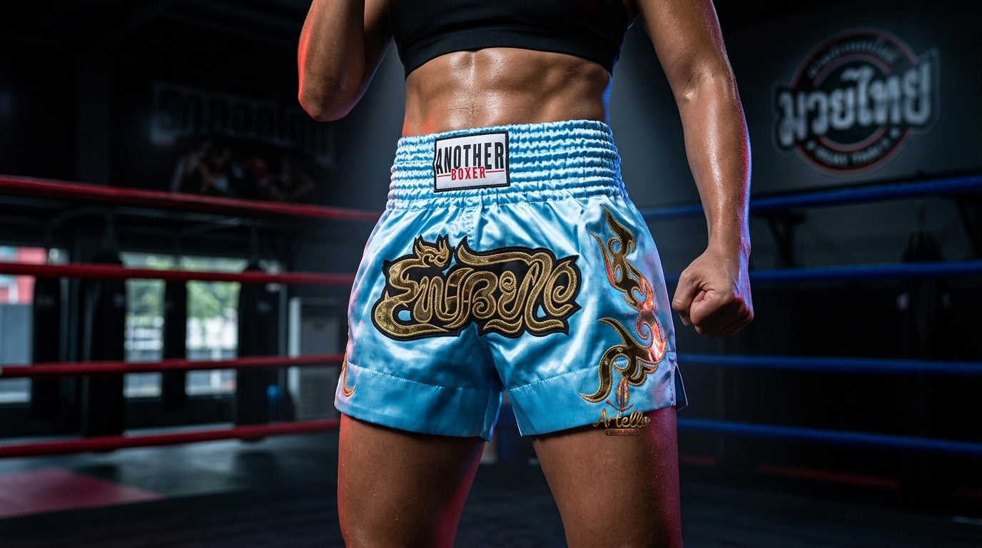 🥊 Muay Thai Shorts Kickboxing MMA Fight Shorts for Men Women Kids – Thai Boxing Training Gear, Breathable Quick Dry Martial Arts Combat Shorts