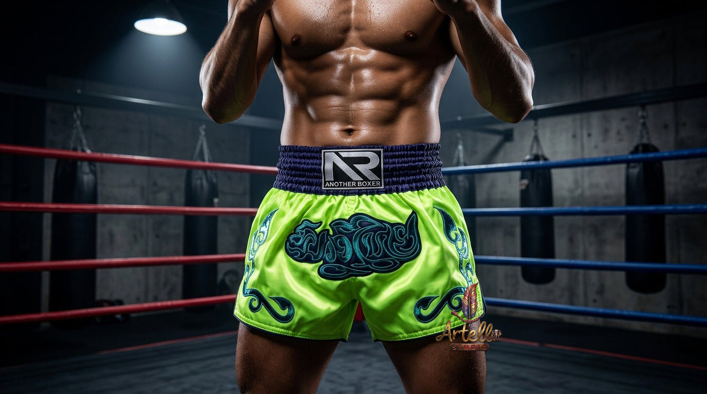 🥊 Muay Thai Shorts Kickboxing MMA Fight Shorts for Men Women Kids – Thai Boxing Training Gear, Breathable Quick Dry Martial Arts Combat Shorts