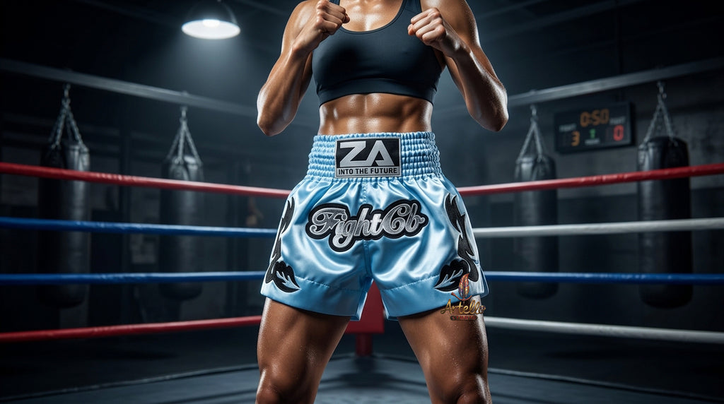 🥊 Muay Thai Shorts Kickboxing MMA Fight Shorts for Men Women Kids – Thai Boxing Training Gear, Breathable Quick Dry Martial Arts Combat Shorts