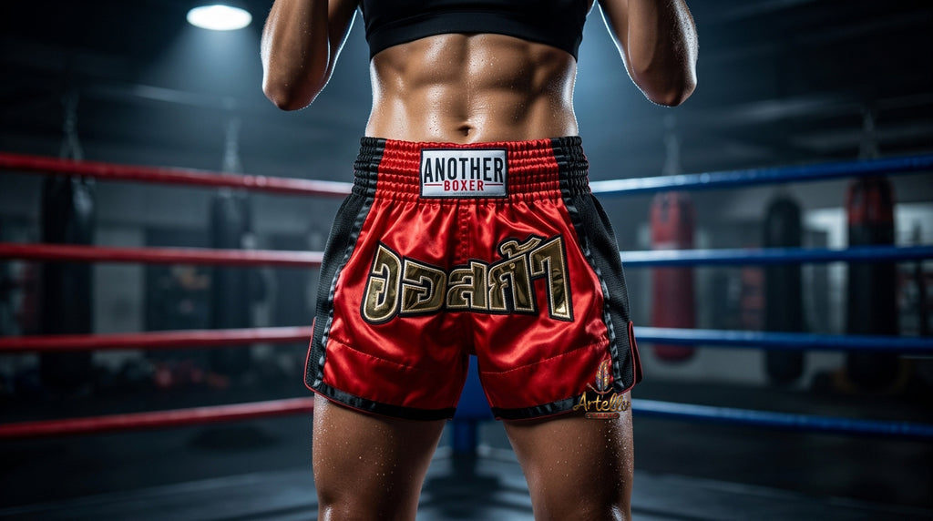 🥊 Muay Thai Shorts Kickboxing MMA Fight Shorts for Men Women Kids – Thai Boxing Training Gear, Breathable Quick Dry Martial Arts Combat Shorts