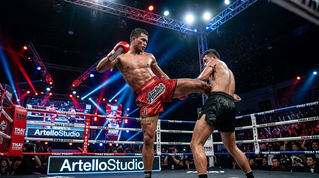 🥊 Muay Thai Shorts Kickboxing MMA Fight Shorts for Men Women Kids – Thai Boxing Training Gear, Breathable Quick Dry Martial Arts Combat Shorts