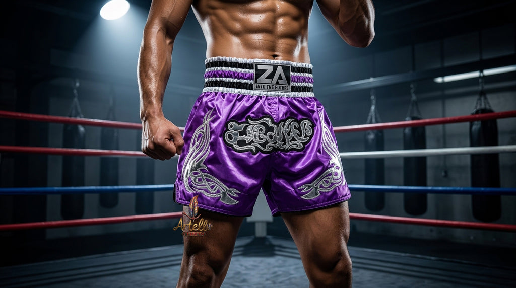 🥊 Muay Thai Shorts Kickboxing MMA Fight Shorts for Men Women Kids – Thai Boxing Training Gear, Breathable Quick Dry Martial Arts Combat Shorts
