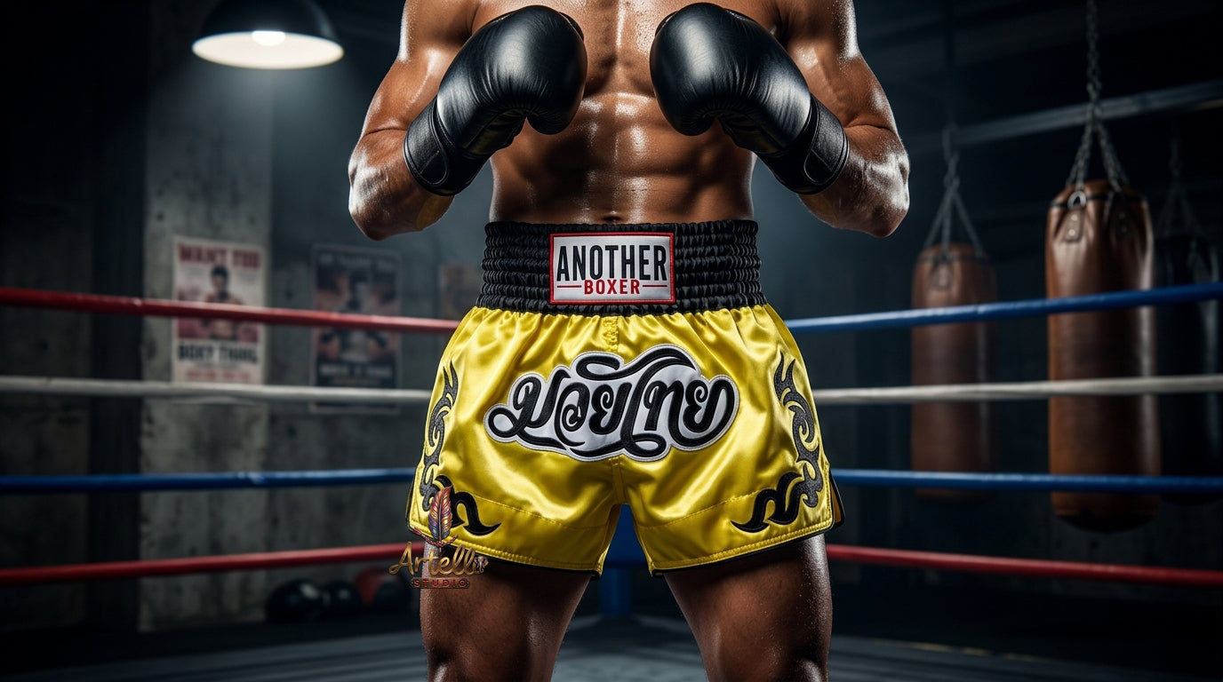 🥊 Muay Thai Shorts Kickboxing MMA Fight Shorts for Men Women Kids – Thai Boxing Training Gear, Breathable Quick Dry Martial Arts Combat Shorts
