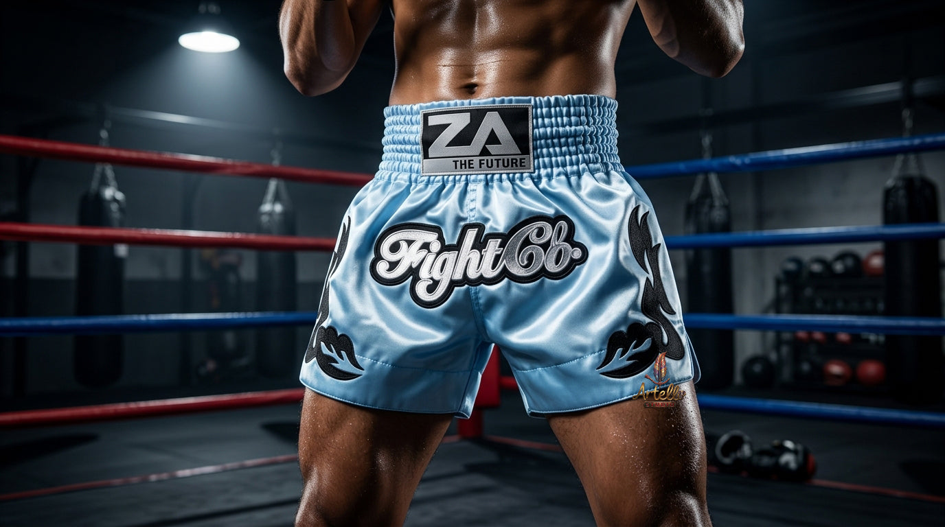 🥊 Muay Thai Shorts Kickboxing MMA Fight Shorts for Men Women Kids – Thai Boxing Training Gear, Breathable Quick Dry Martial Arts Combat Shorts