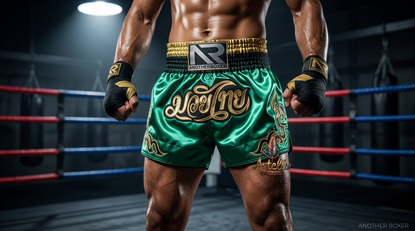 🥊 Muay Thai Shorts Kickboxing MMA Fight Shorts for Men Women Kids – Thai Boxing Training Gear, Breathable Quick Dry Martial Arts Combat Shorts