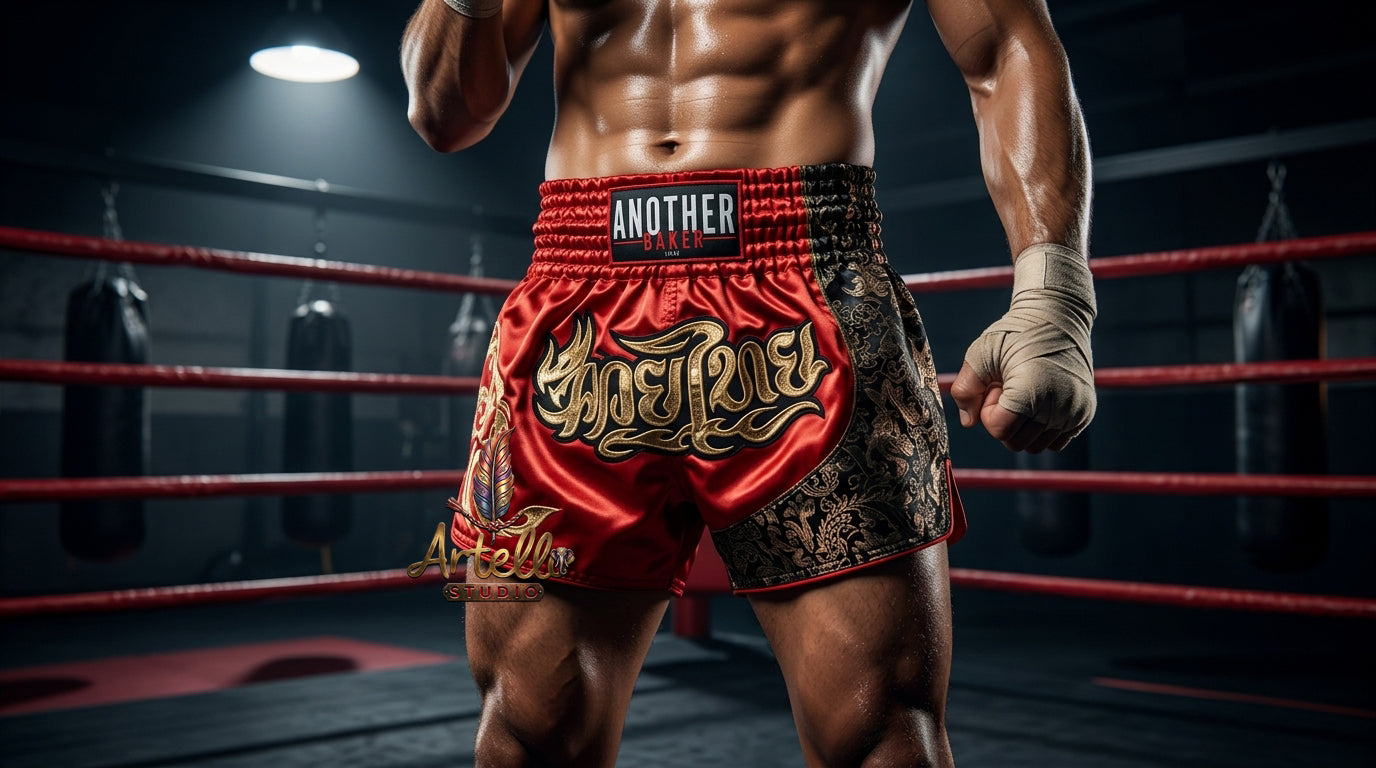 🥊 Muay Thai Shorts Kickboxing MMA Fight Shorts for Men Women Kids – Thai Boxing Training Gear, Breathable Quick Dry Martial Arts Combat Shorts