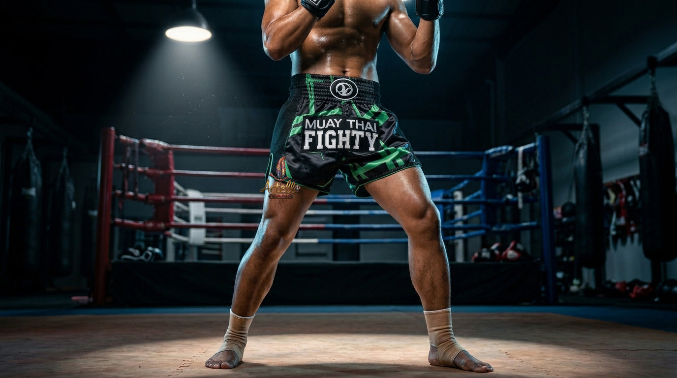 🥊 Muay Thai Shorts Kickboxing MMA Fight Shorts for Men Women Kids – Thai Boxing Training Gear, Breathable Quick Dry Martial Arts Combat Shorts