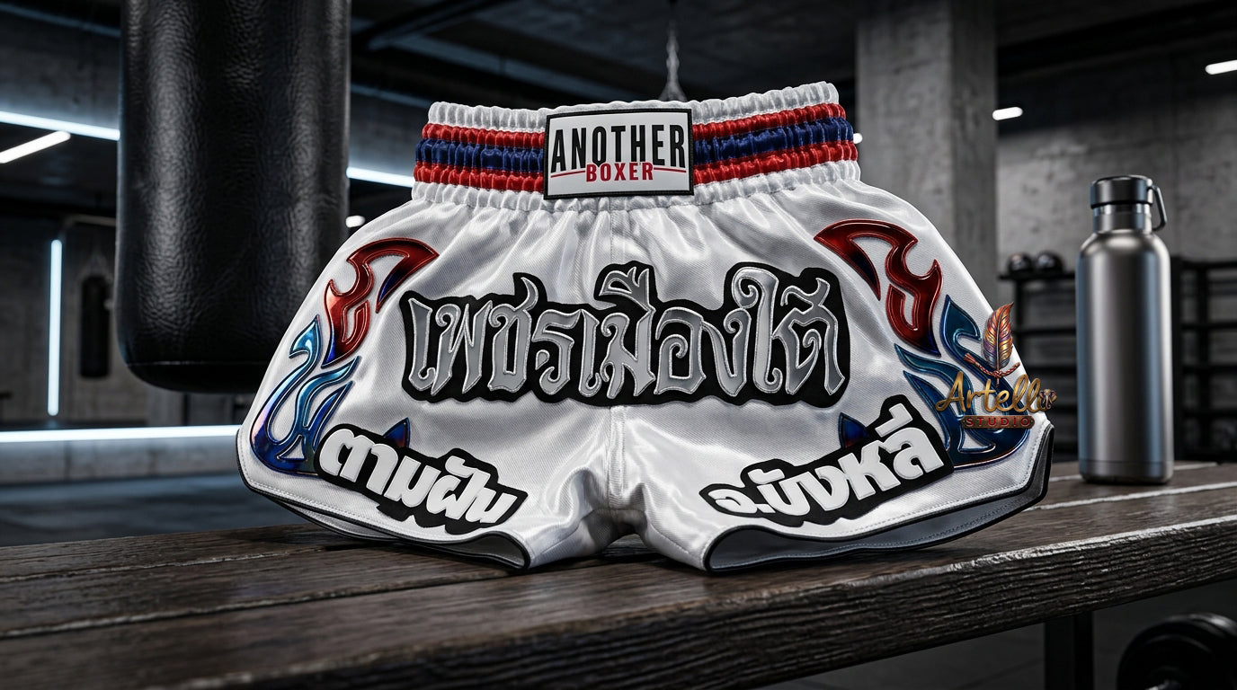 🥊 Muay Thai Shorts Kickboxing MMA Fight Shorts for Men Women Kids – Thai Boxing Training Gear, Breathable Quick Dry Martial Arts Combat Shorts