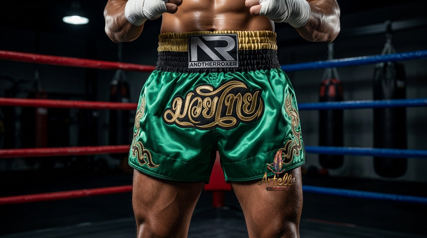 🥊 Muay Thai Shorts Kickboxing MMA Fight Shorts for Men Women Kids – Thai Boxing Training Gear, Breathable Quick Dry Martial Arts Combat Shorts