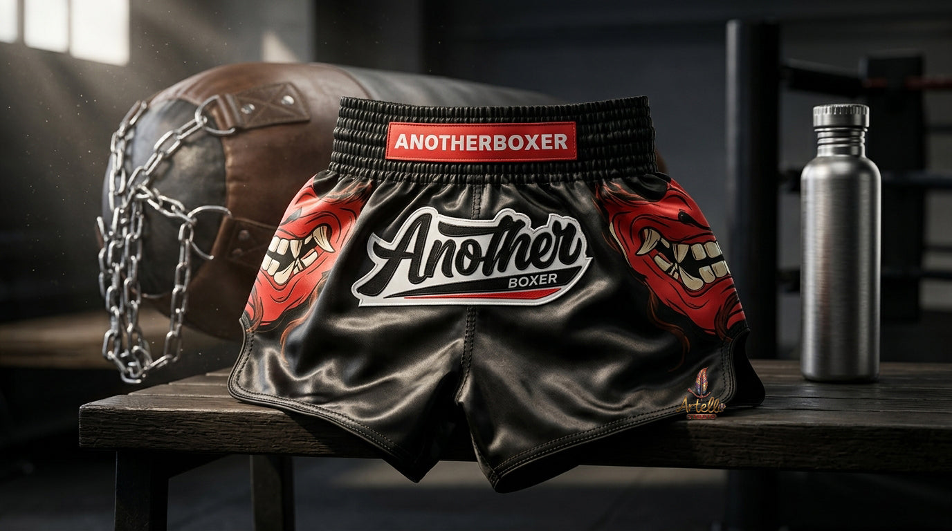 🥊 Muay Thai Shorts Kickboxing MMA Fight Shorts for Men Women Kids – Thai Boxing Training Gear, Breathable Quick Dry Martial Arts Combat Shorts