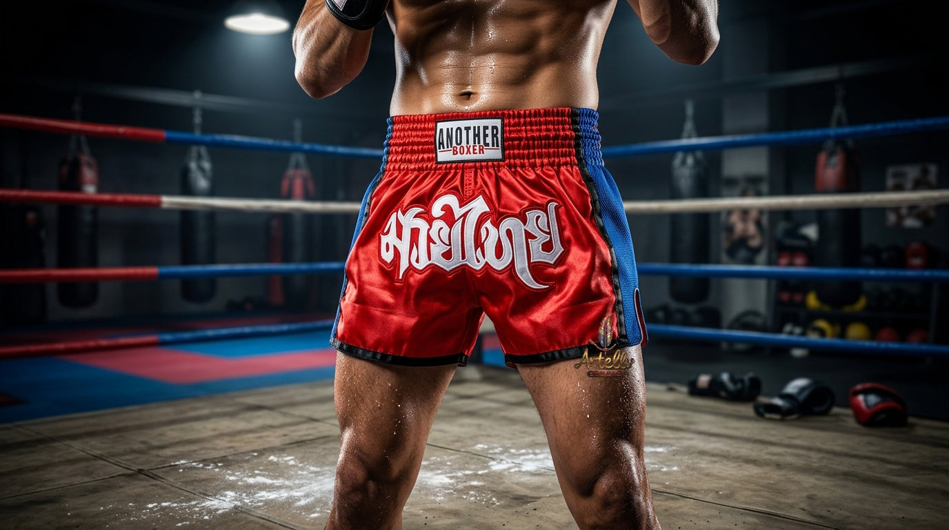 🥊 Muay Thai Shorts Kickboxing MMA Fight Shorts for Men Women Kids – Thai Boxing Training Gear, Breathable Quick Dry Martial Arts Combat Shorts
