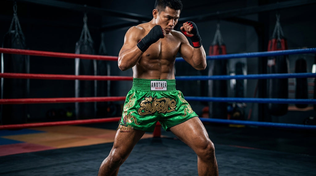 🥊 Muay Thai Shorts Kickboxing MMA Fight Shorts for Men Women Kids – Thai Boxing Training Gear, Breathable Quick Dry Martial Arts Combat Shorts