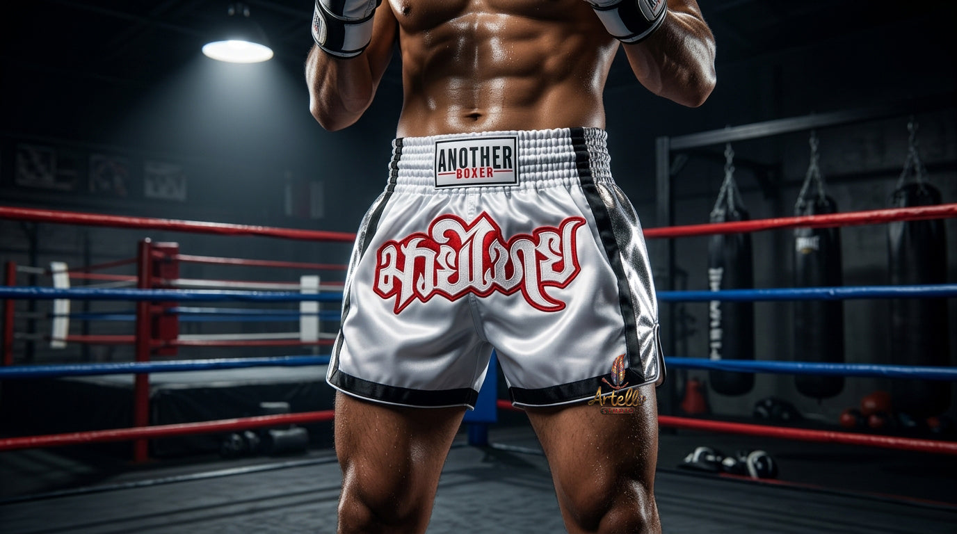 🥊 Muay Thai Shorts Kickboxing MMA Fight Shorts for Men Women Kids – Thai Boxing Training Gear, Breathable Quick Dry Martial Arts Combat Shorts