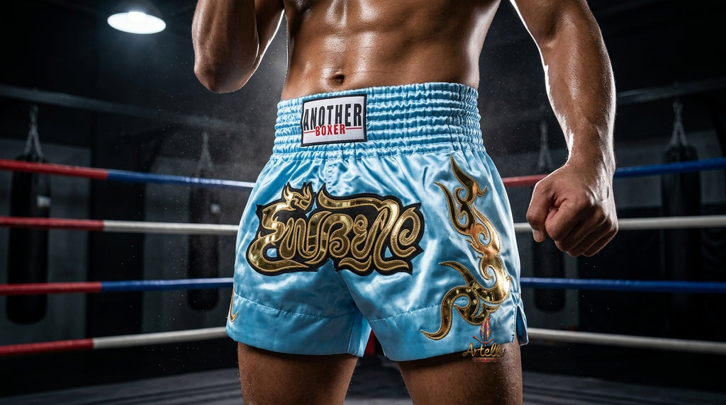 🥊 Muay Thai Shorts Kickboxing MMA Fight Shorts for Men Women Kids – Thai Boxing Training Gear, Breathable Quick Dry Martial Arts Combat Shorts
