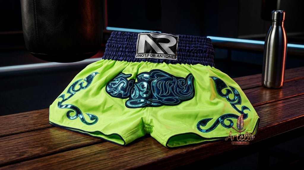 🥊 Muay Thai Shorts Kickboxing MMA Fight Shorts for Men Women Kids – Thai Boxing Training Gear, Breathable Quick Dry Martial Arts Combat Shorts