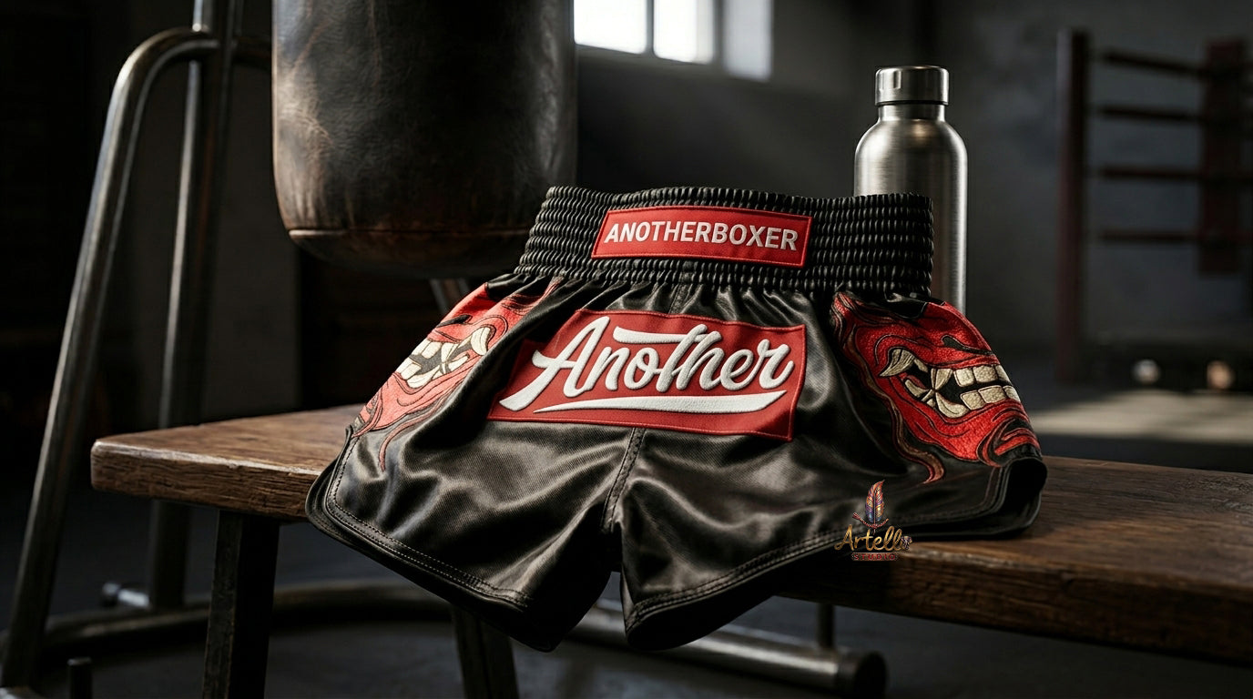 🥊 Muay Thai Shorts Kickboxing MMA Fight Shorts for Men Women Kids – Thai Boxing Training Gear, Breathable Quick Dry Martial Arts Combat Shorts