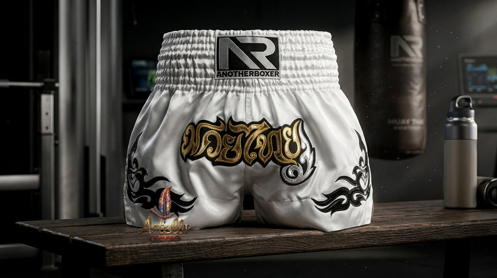🥊 Muay Thai Shorts Kickboxing MMA Fight Shorts for Men Women Kids – Thai Boxing Training Gear, Breathable Quick Dry Martial Arts Combat Shorts