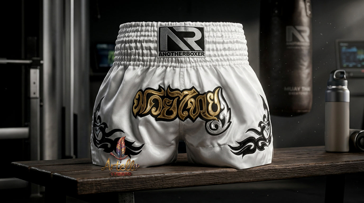 🥊 Muay Thai Shorts Kickboxing MMA Fight Shorts for Men Women Kids – Thai Boxing Training Gear, Breathable Quick Dry Martial Arts Combat Shorts