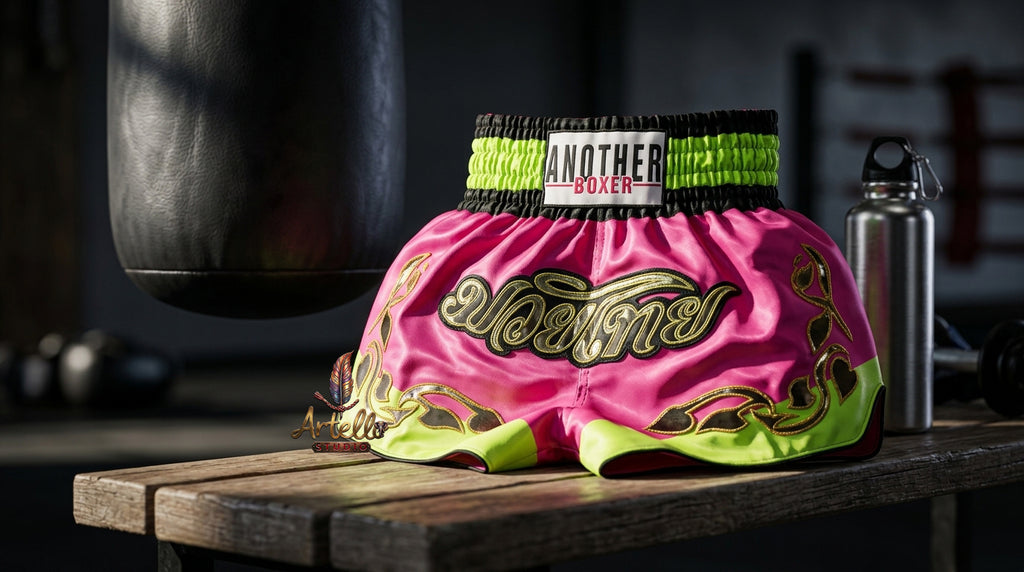 🥊 Muay Thai Shorts Kickboxing MMA Fight Shorts for Men Women Kids – Thai Boxing Training Gear, Breathable Quick Dry Martial Arts Combat Shorts