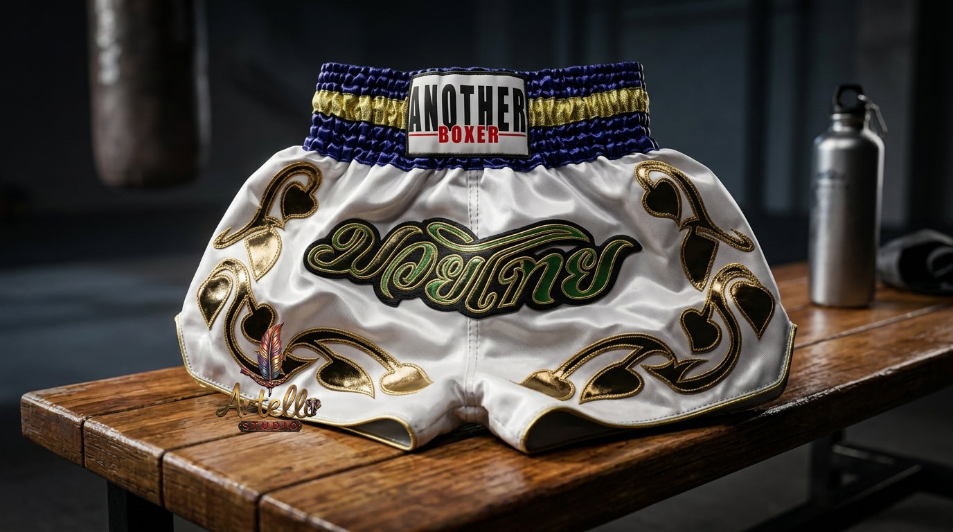 🥊 Muay Thai Shorts Kickboxing MMA Fight Shorts for Men Women Kids – Thai Boxing Training Gear, Breathable Quick Dry Martial Arts Combat Shorts