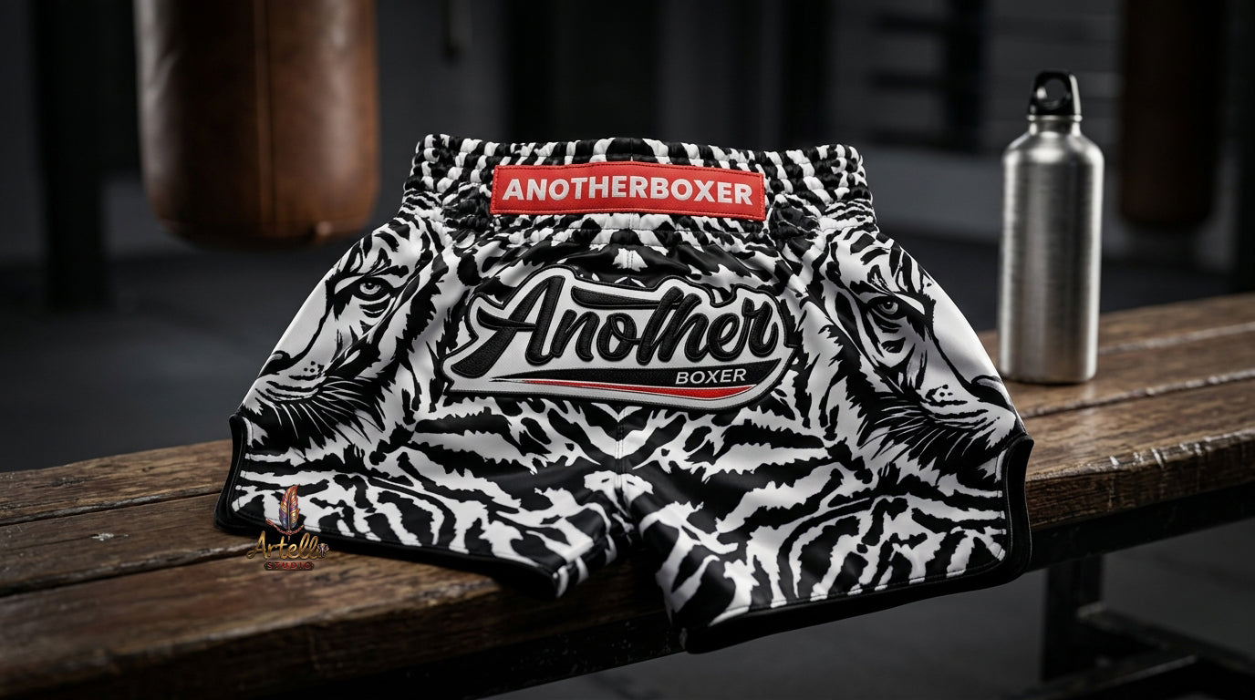 🥊 Muay Thai Shorts Kickboxing MMA Fight Shorts for Men Women Kids – Thai Boxing Training Gear, Breathable Quick Dry Martial Arts Combat Shorts
