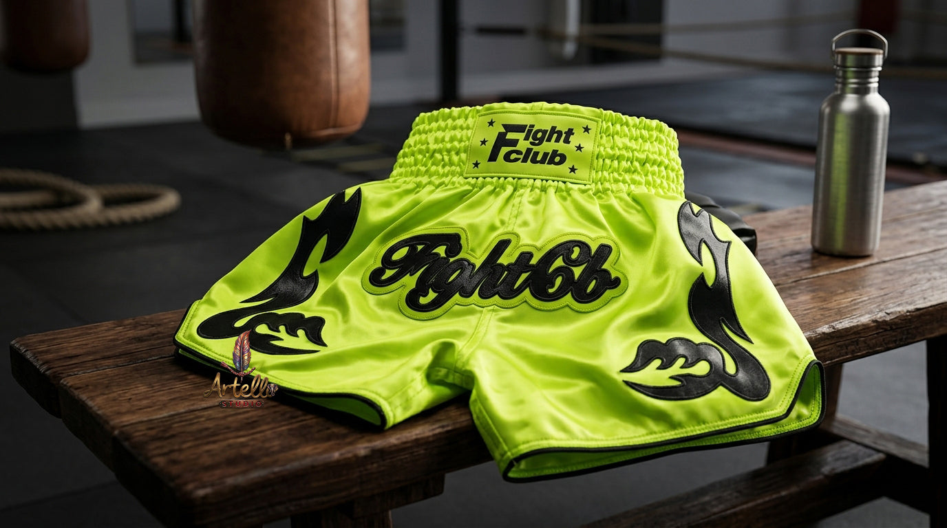 🥊 Muay Thai Shorts Kickboxing MMA Fight Shorts for Men Women Kids – Thai Boxing Training Gear, Breathable Quick Dry Martial Arts Combat Shorts