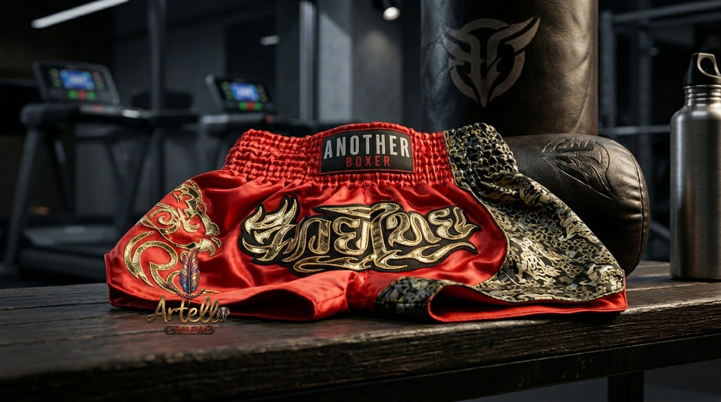 🥊 Muay Thai Shorts Kickboxing MMA Fight Shorts for Men Women Kids – Thai Boxing Training Gear, Breathable Quick Dry Martial Arts Combat Shorts