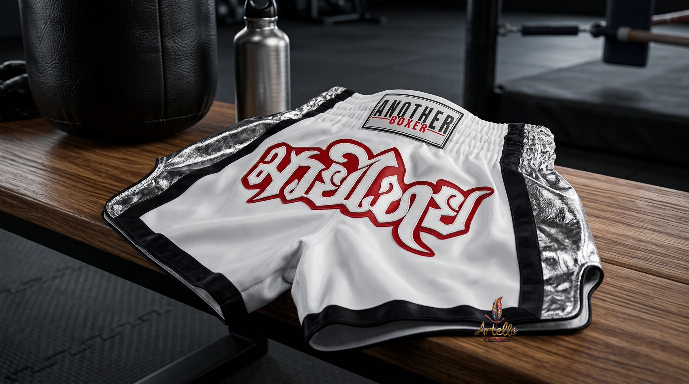 🥊 Muay Thai Shorts Kickboxing MMA Fight Shorts for Men Women Kids – Thai Boxing Training Gear, Breathable Quick Dry Martial Arts Combat Shorts