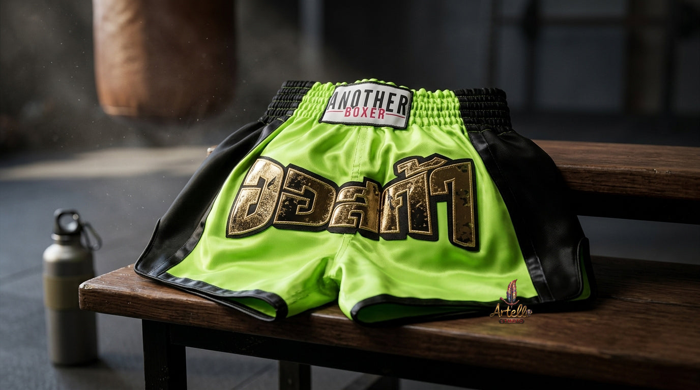 🥊 Muay Thai Shorts Kickboxing MMA Fight Shorts for Men Women Kids – Thai Boxing Training Gear, Breathable Quick Dry Martial Arts Combat Shorts