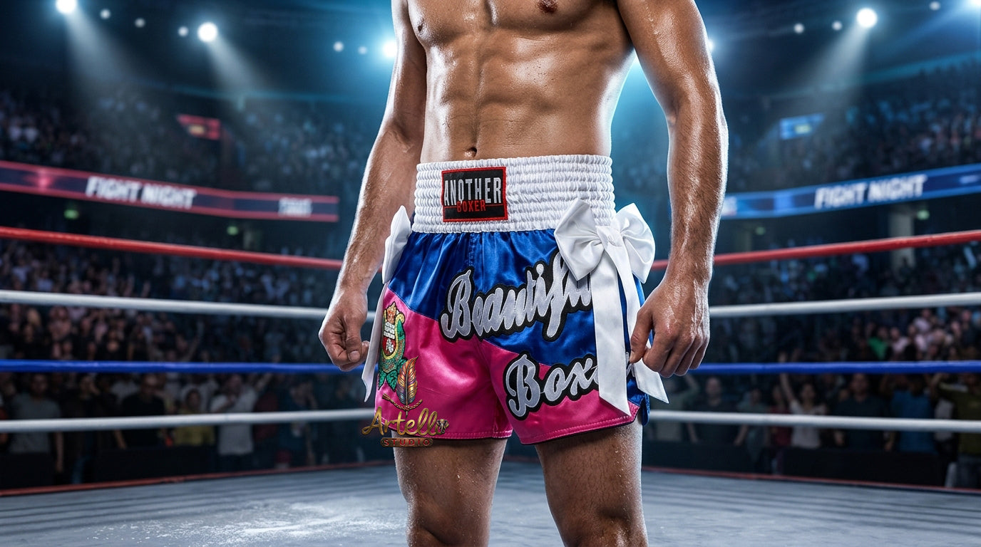 🥊 Muay Thai Shorts Kickboxing MMA Fight Shorts for Men Women Kids – Thai Boxing Training Gear, Breathable Quick Dry Martial Arts Combat Shorts