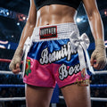 🥊 Muay Thai Shorts Kickboxing MMA Fight Shorts for Men Women Kids – Thai Boxing Training Gear, Breathable Quick Dry Martial Arts Combat Shorts